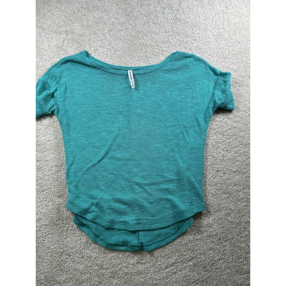 Aeropostale Sweater Womens Small Short Sleeve Lightweight‎ Knit Pullover Top